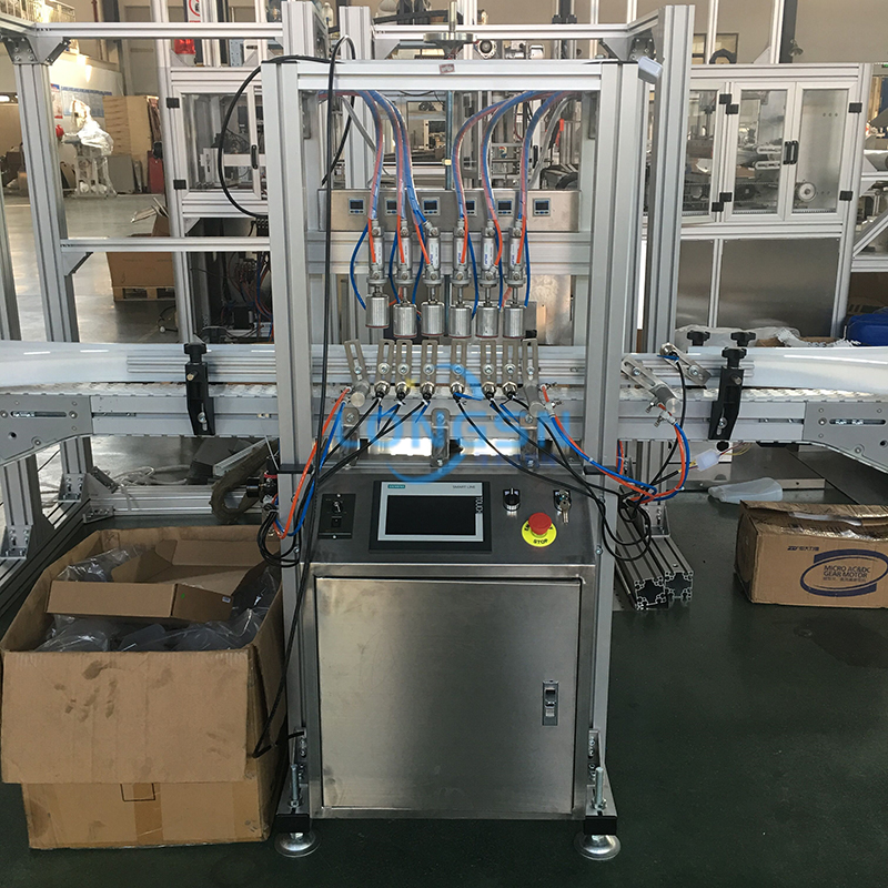 Bouteille en plastique automatique bocaux jerrycan Machine d'essai de fuite équipement de testeur de fuite de pression d'air