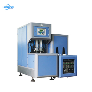 Bouteille d'eau potable en plastique semi-automatique pour animaux de compagnie prix de la machine de moulage par soufflage