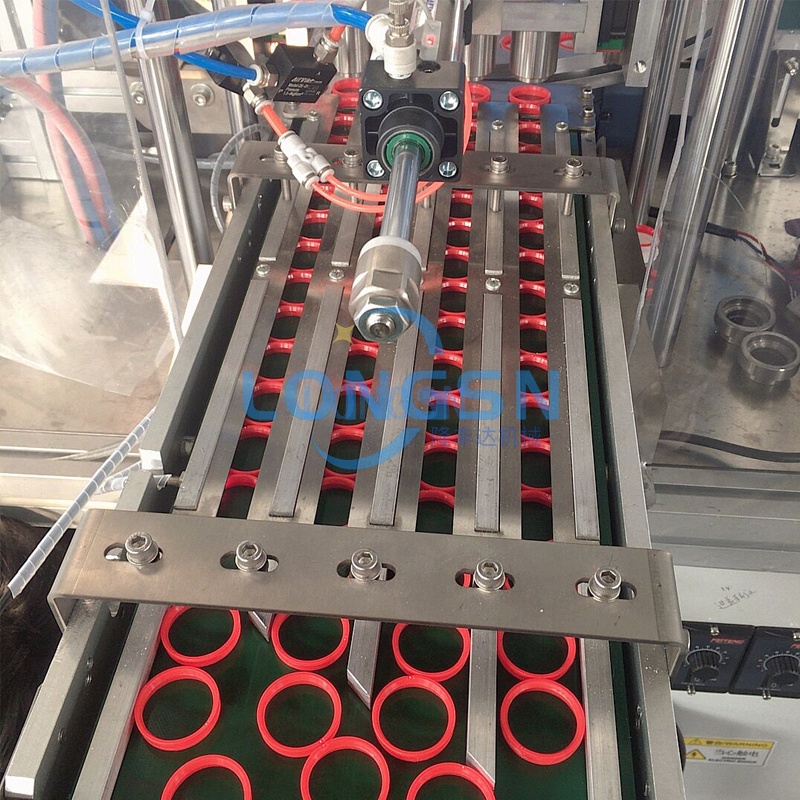 Machine d'assemblage automatique de joints toriques en plastique Machine d'assemblage d'anneaux antivol Machine d'assemblage d'anneaux inviolables